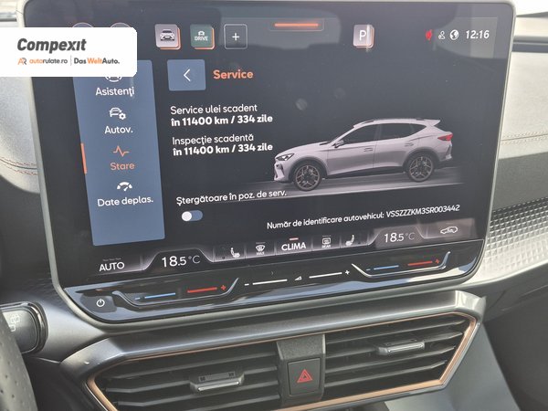 Cupra Formentor 1.5 eTSI, 150 cp, DSG