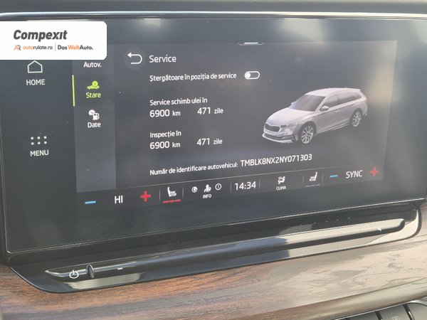 Škoda Octavia Combi Scout 4X4, 2.0 tdi DSG