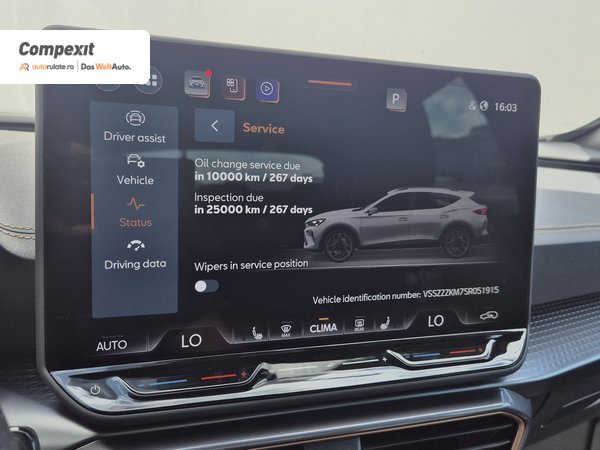Cupra Formentor 1.5 eTSI, 150 cp, DSG