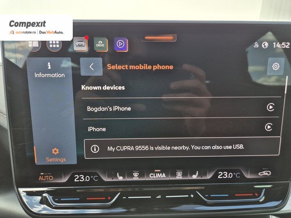 Cupra Formentor Noul CUPRA Formentor 1.5 eTSI DSG7