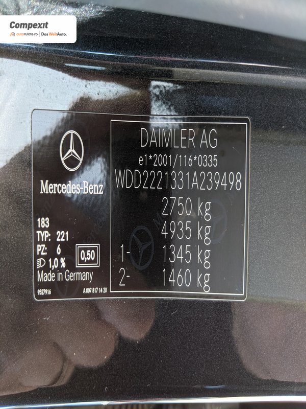 Mercedes-Benz S 350 BlueTec 4Matic Lang